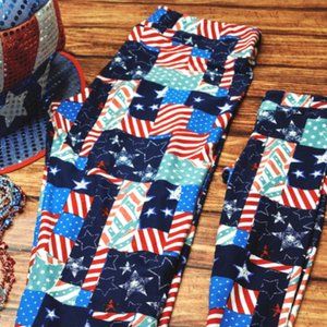 LuLaRoe Americana Mommy & Me Set